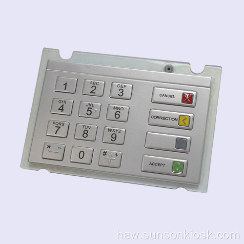 Braille EPP no ATM CDM CRS